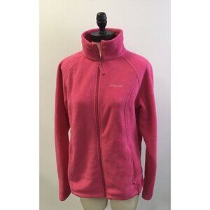 Woman Size Large Pink Fleece Columbia